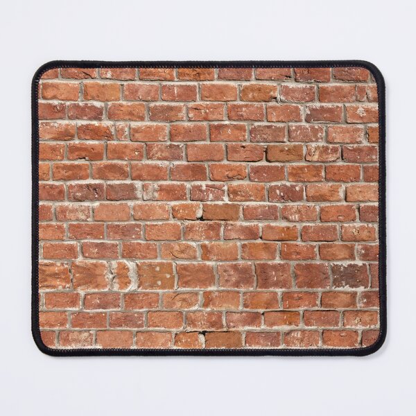 Item preview, BRICK, WALL, RED BRICK PATTERN, USED BRICK LOOK GRAPHIC, WHITE BRICK, COLORFUL BRICKS designed and sold by classic car craze.