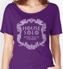 House Solo (white text) Women's Relaxed Fit T-Shirt