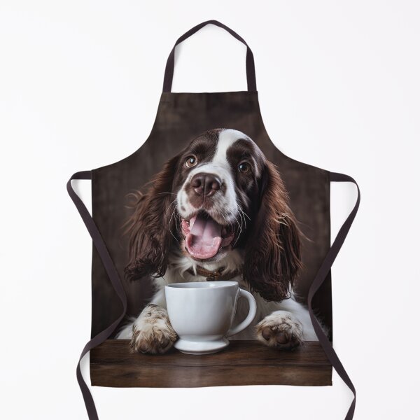 Item preview, Perky Pup: Adorable Alpine Spaniel Coffee for Caffeine Lovers designed and sold by ClawedCreations.