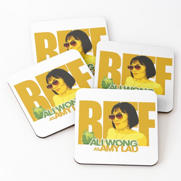 Item preview, beef netflix series Ali Wong as Amy Lau themed graphic design by ironpalette designed and sold by ironpalette.