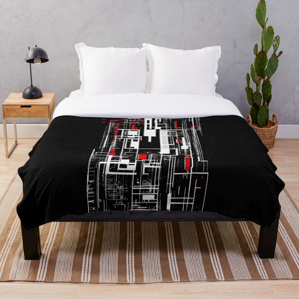 Item preview, Throw Blanket designed and sold by StudioDestruct.