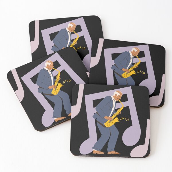 Item preview, old man playing his saxophone designed and sold by betebanged.