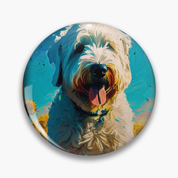 Item preview, Pyredoodle Sunflower Painting Adorable Dog designed and sold by rafaeltto.