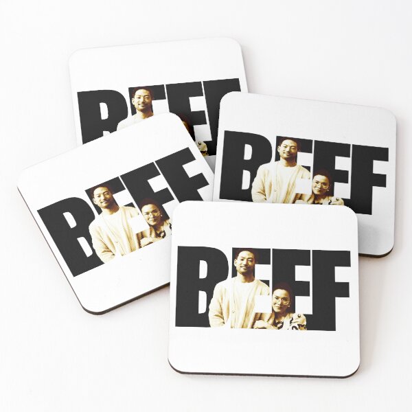Item preview, Beef netflix series Ali Wong as Amy Lau and Joseph Lee as George Nakai themed graphic design by ironpalette designed and sold by ironpalette.