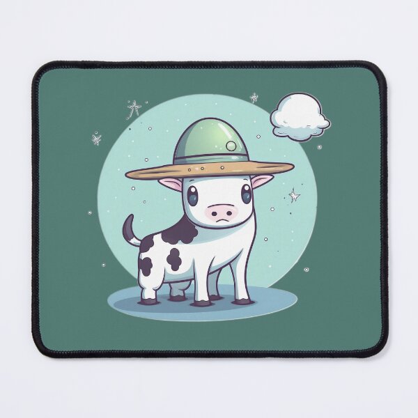 Item preview, UFO cow designed and sold by vintageteahouse.