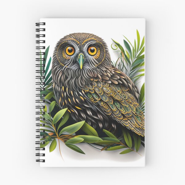 Item preview, Morepork Zentangle designed and sold by TheOosh.