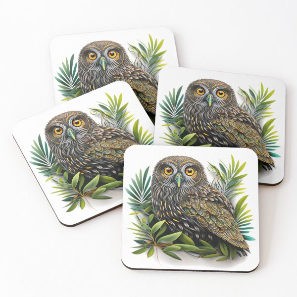 Item preview, Morepork Zentangle designed and sold by TheOosh.