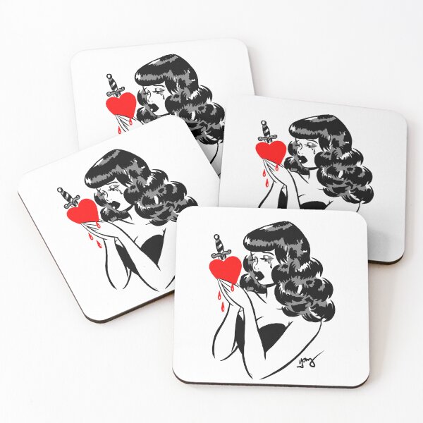 Item preview, Sad Bettie Pinup designed and sold by Andreayoung.