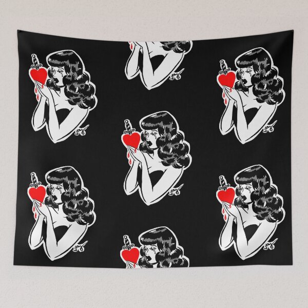 Item preview, Sad Bettie Pinup designed and sold by Andreayoung.
