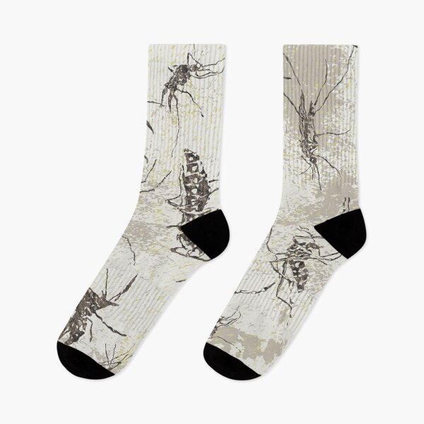 Item preview, Dare! Pattern - Soft Mosquitoes - Tea soaked and sharpies designed and sold by Eejee-SK.