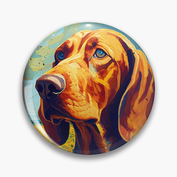 Item preview, Redbone Coonhound Sunflower Painting Adorable Dog designed and sold by rafaeltto.
