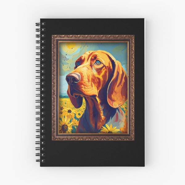 Item preview, Redbone Coonhound Sunflower Painting Adorable Dog designed and sold by rafaeltto.