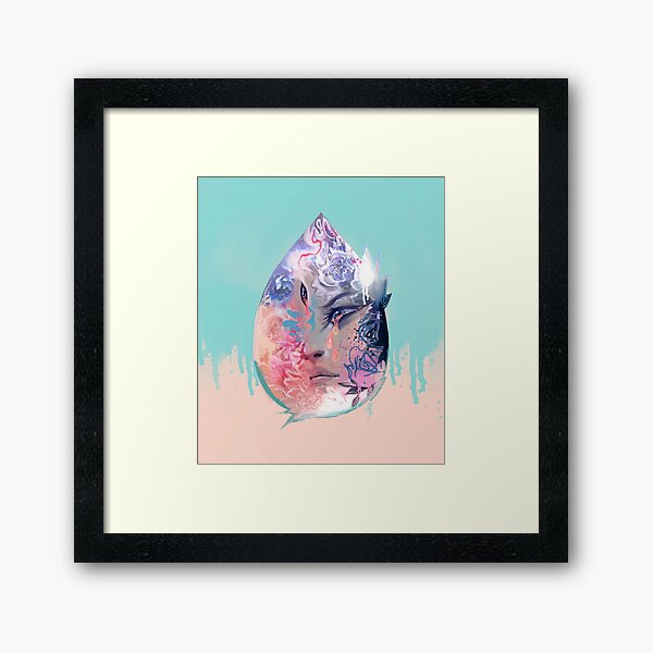 Teardrop 2 Framed Art Print
