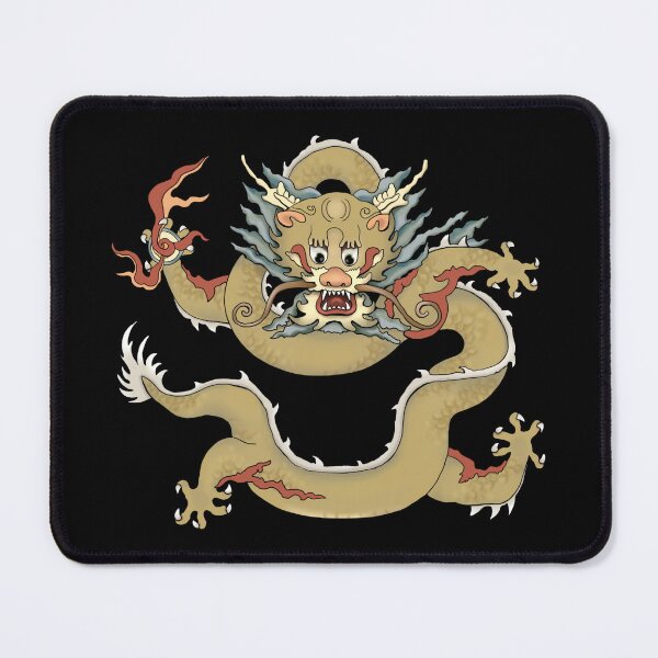 Item preview, Dharma Protector Dragon Tibetan Thangka Painting designed and sold by ViewerEqualsPhoton.