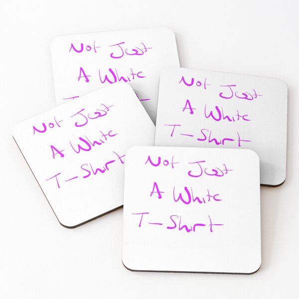 Item preview, Not just a white t-shirt designed and sold by danbellarts.