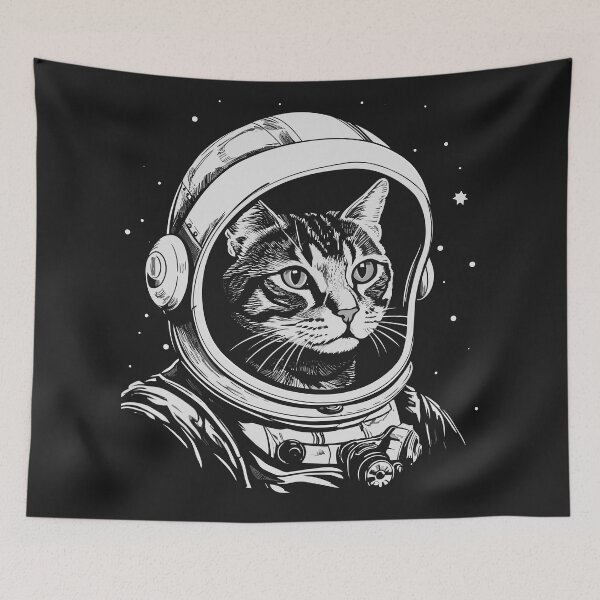 Item preview, Astro Cat designed and sold by oneeko.