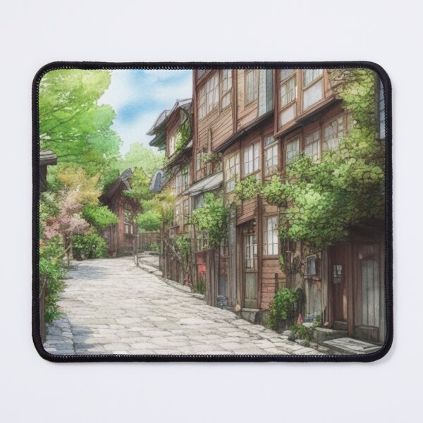 Item preview, Anime Style Beautiful Historic Street designed and sold by HeavenlyMuse23.