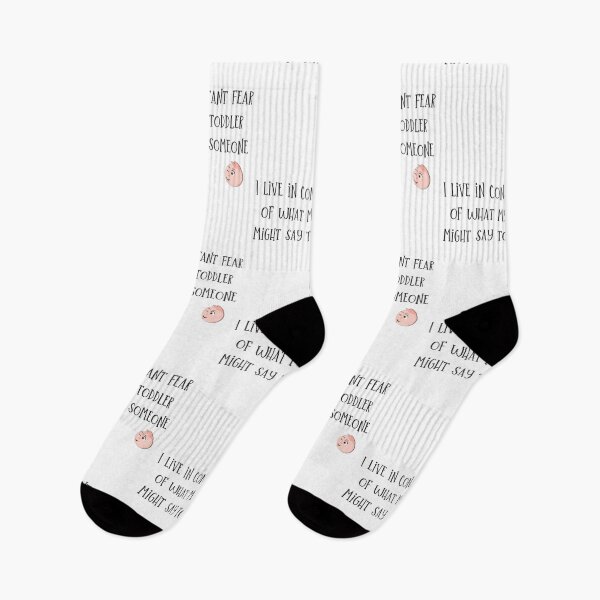 Item preview, ;) Funny quote for mom or dad of a small child I live in constant fear of what my toddler might say to someone designed and sold by MunsyArt.