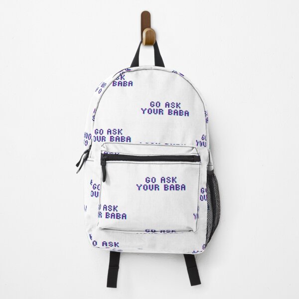Item preview, Funny Baba Quote Go Ask Your Baba designed and sold by murahbanget.