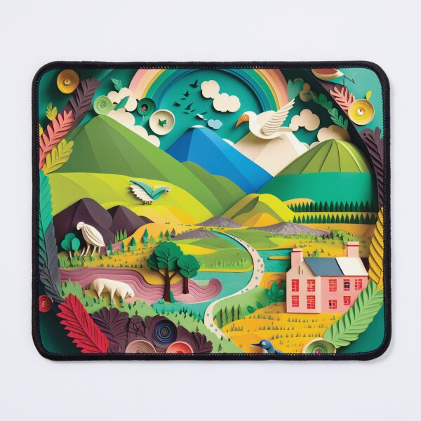 Item preview, Windows to a Magical World: Paper Cutting Art designed and sold by artpapercuts.