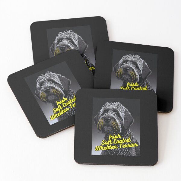Item preview, Irish Soft Coated Wheaten Terrier Dark Background designed and sold by IrishPOD.
