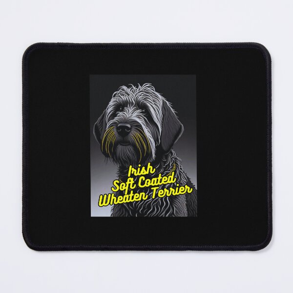 Item preview, Irish Soft Coated Wheaten Terrier Dark Background designed and sold by IrishPOD.
