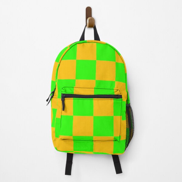 Item preview, Green and yellow checkerboard pattern designed and sold by Pattrenonly.