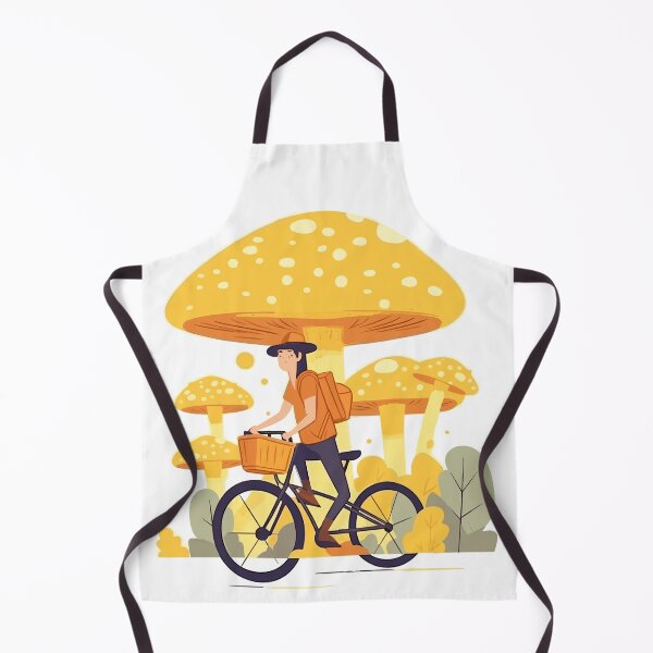 Item preview, Albert Hofmann 1943 Inspired | Mushroom Meadows Ride | Bright Biking Adventures designed and sold by mindexploration.