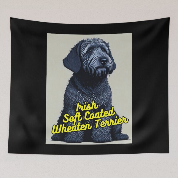 Item preview, Irish Soft Coated Wheaten Terrier Light Background designed and sold by IrishPOD.