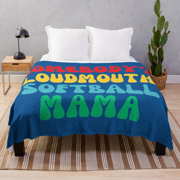 Item preview, Somebody's Loudmouth Softball Mama designed and sold by TheCatmeow2000.