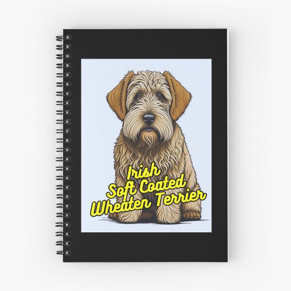 Item preview, Irish Soft Coated Wheaten Terrier White Background designed and sold by IrishPOD.