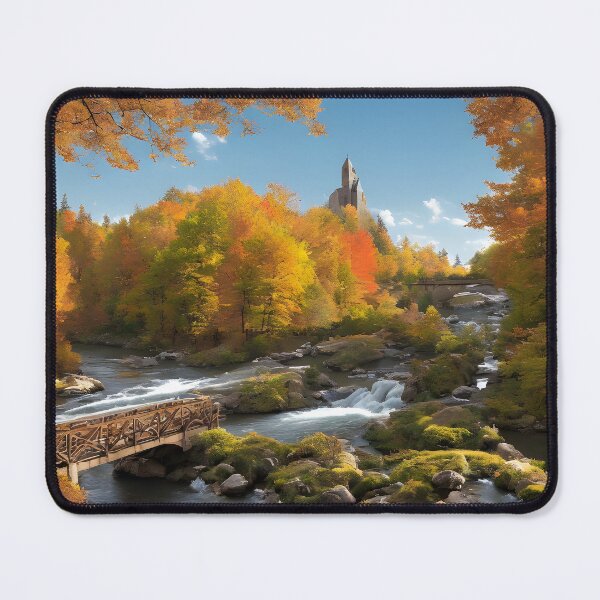 Item preview, River with a Bridge designed and sold by The Bubble 1307.
