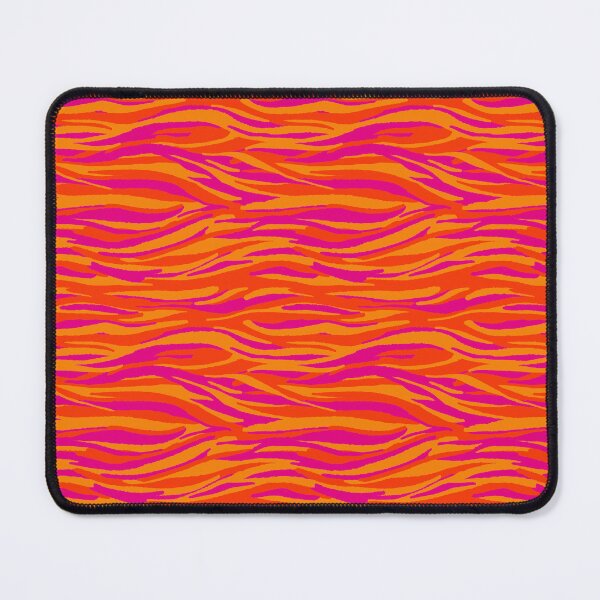 Item preview, Tiger abstract animal print in neon designed and sold by Kate Aveling.