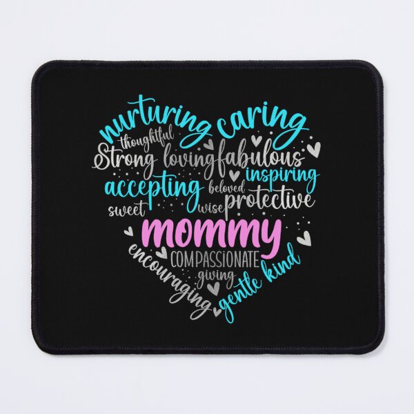 Item preview, Mommy Heart Shaped Wordart designed and sold by SimplyCosmic11.