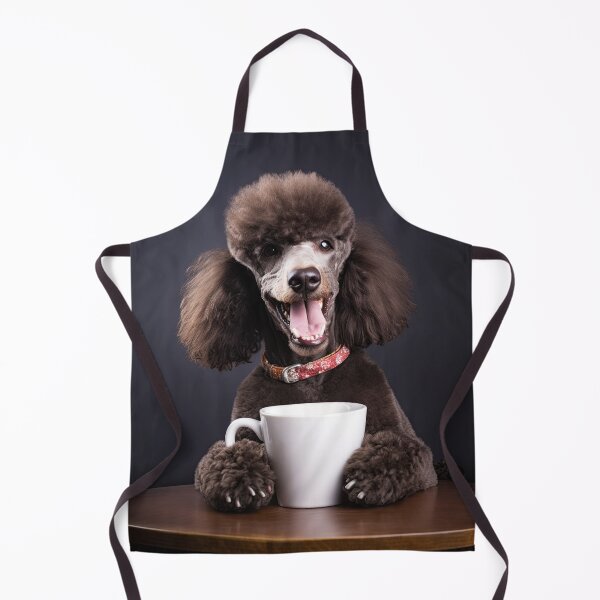 Item preview, Perky Pup: Adorable Poodle Coffee for Caffeine Lovers designed and sold by ClawedCreations.