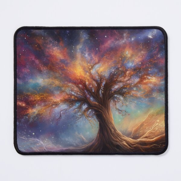 Item preview, Starry Sentience: A Tree's Cosmic Branches Reaching for the Stars designed and sold by MonsterMatt87.