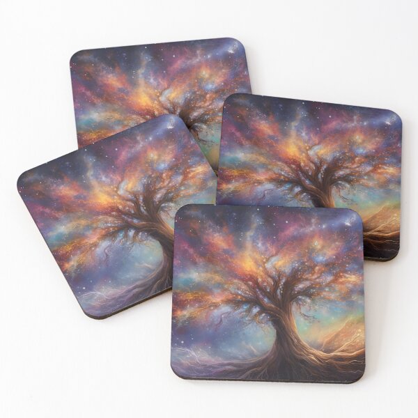 Item preview, Starry Sentience: A Tree's Cosmic Branches Reaching for the Stars designed and sold by MonsterMatt87.