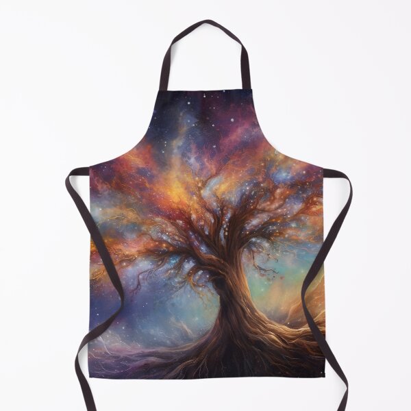 Item preview, Starry Sentience: A Tree's Cosmic Branches Reaching for the Stars designed and sold by MonsterMatt87.