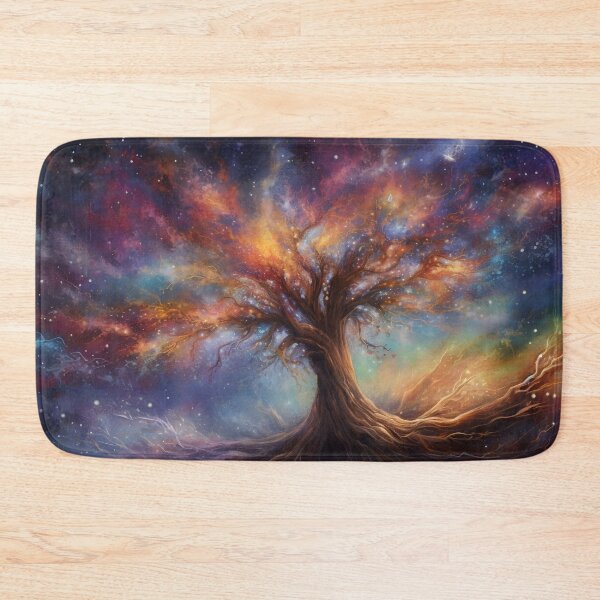 Item preview, Starry Sentience: A Tree's Cosmic Branches Reaching for the Stars designed and sold by MonsterMatt87.