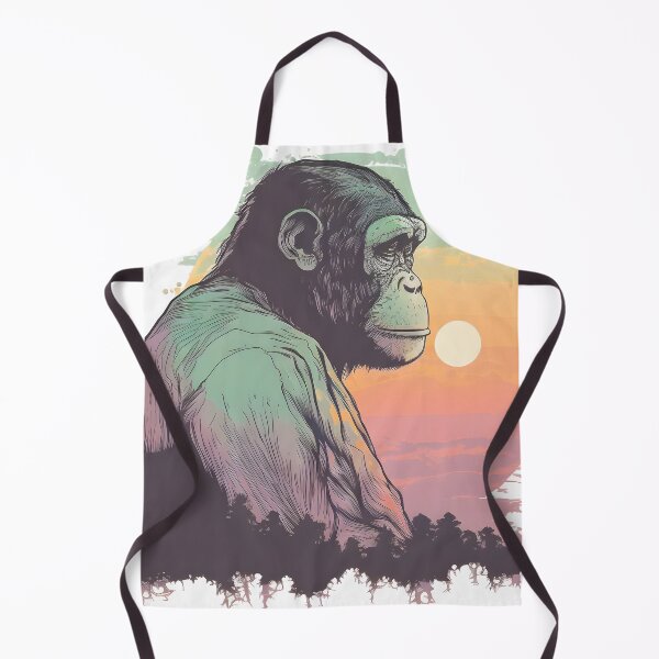 Item preview, Chimp is sad, Chimp must think on it. designed and sold by ihartDesigns.