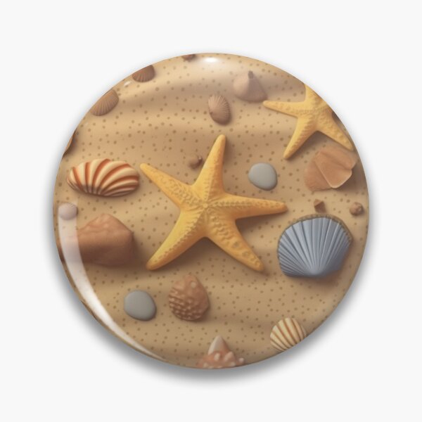 Item preview, Sand and shells Beach Pattern designed and sold by draegenDesign.