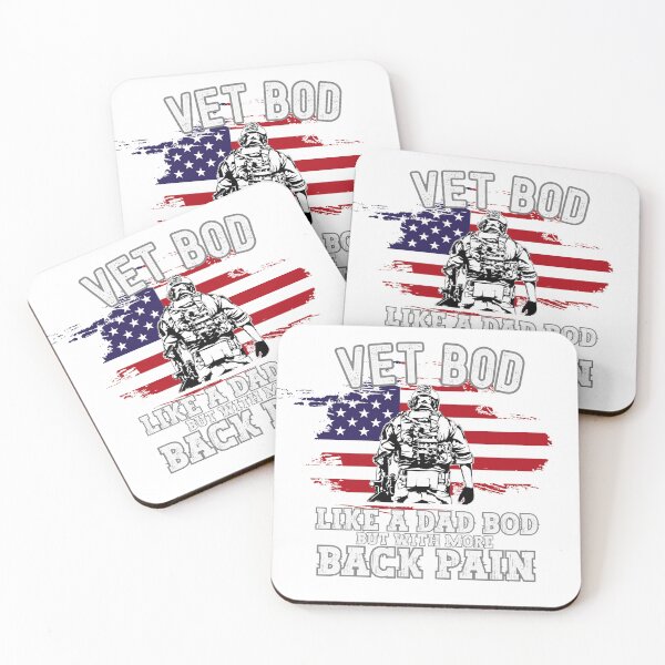 Item preview, Vet, Veteran, Vet Bod, Dad Bod designed and sold by WunderByCali.