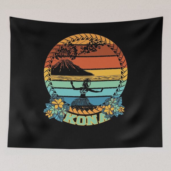 Item preview, Kona Hula Dancer Circular Design designed and sold by sunnthreads.