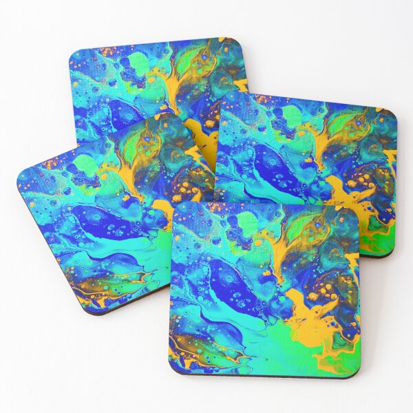 Item preview, Fluid Color explosion designed and sold by KatsColorfulArt.