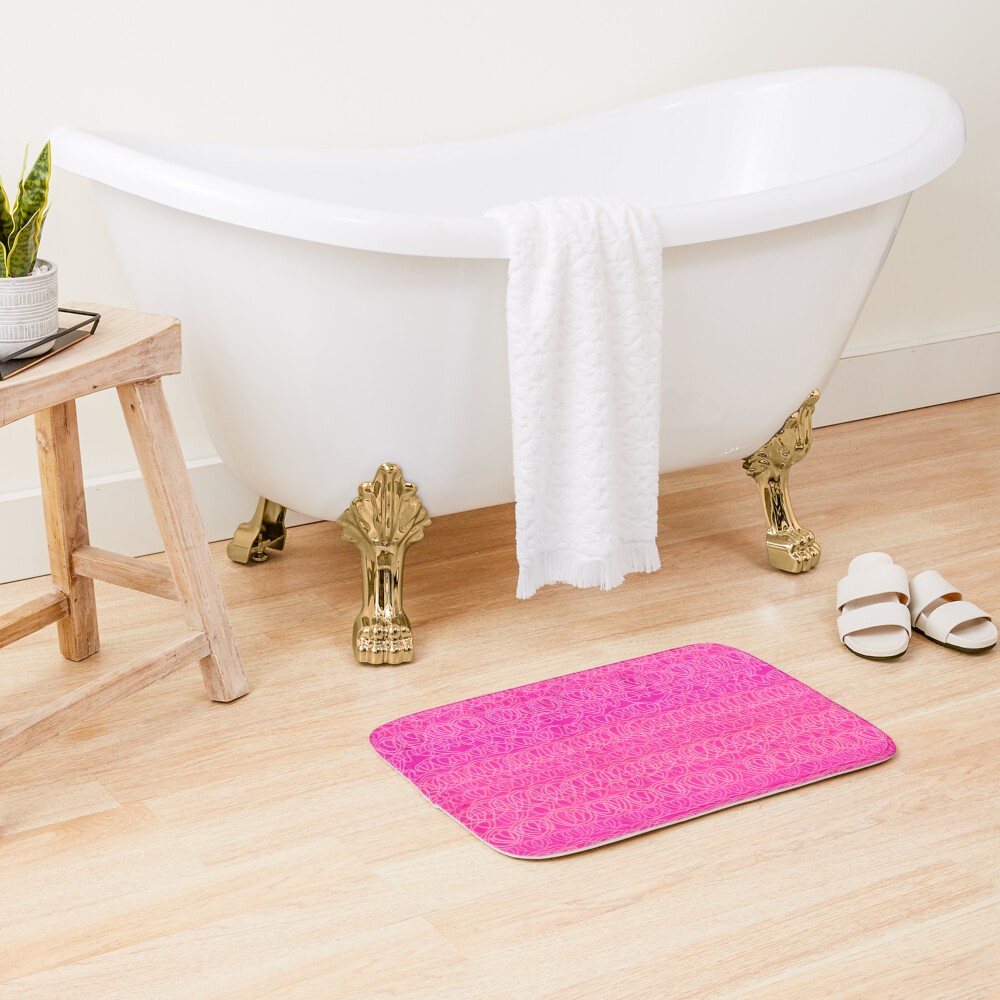 Item preview, Bath Mat designed and sold by HeatPrintClub.