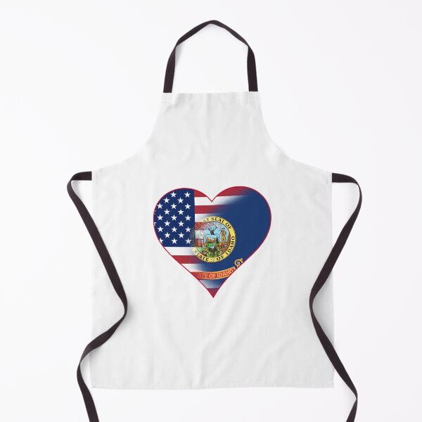 Item preview, State of Idaho Flag and American Flag Fusion Design designed and sold by Gsallicat.