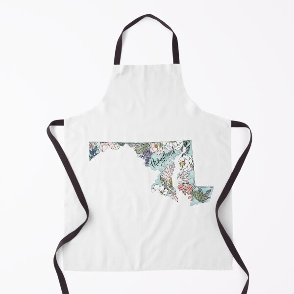 Item preview, Hand drawn Maryland Floral designed and sold by Selena Ashley Designs.
