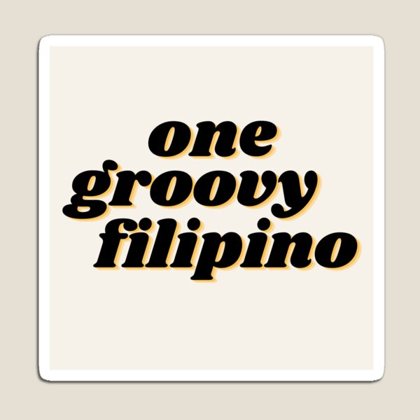 Item preview, One Groovy Fiipino Square designed and sold by heritagebabe.