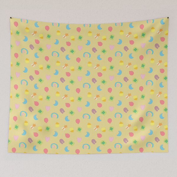 Item preview, Lucky Marshmallows with Yellow Background  designed and sold by serafineaandd.