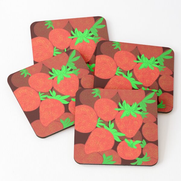 Item preview, Cute Strawberries designed and sold by peachvisualarts.